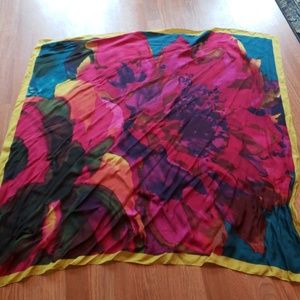 Coldwater creek 100% silk scarf